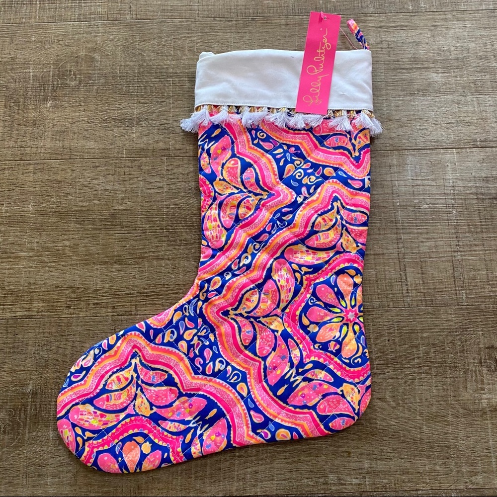 Lilly Pulitzer Christmas Stocking